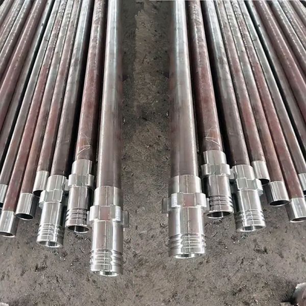 Double Wall RC Drill Pipe Remet / Metzke Thread Drill Rod Reverse Circulation Drilling Rod