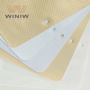 Durable Soft Micro Fiber Synthetic Ball Leather Fabric Materials