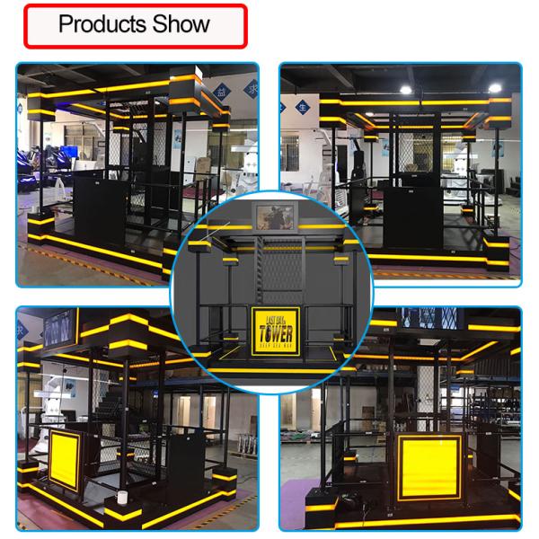 Virtual Reality vr gun shooting room For Theater , Scenic Spots , Airport