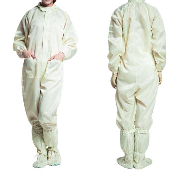 ESD Cleanroom Smock Jumpsuit Uniform Workwear Labcoat Protective Coverall Antistatic Lab Coats ESD Suit Work Clothes