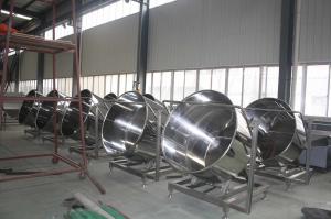 China Automatic Coated Peanuts Machine / Sugar Coating Machine Big Capacity on sale