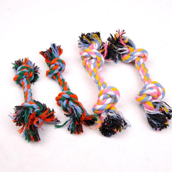 Bite Resistant 30cm Cotton Dog Rope Toys