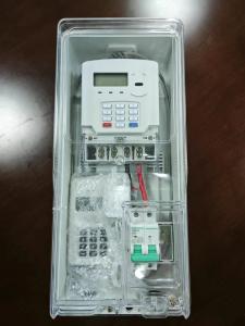 China Single Phase Smart Prepaid Energy Meter With STS Payment Algorithm DLMS Certificated wholesale