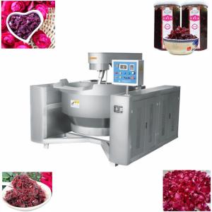 China Rose Paste Cooking With Mixer Double Jacketed Kettle Cooker wholesale