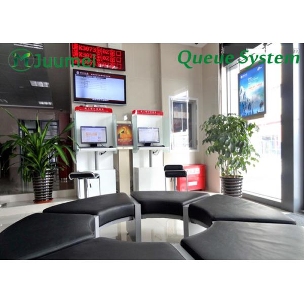 15 Inch Touchscreen Queue Management System Ticket Dispenser Personalized Design
