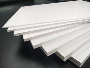 China Smooth  Surface Printable  White Pvc Foam Sheet 18mm Density 0.5g/Cm3 wholesale