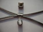 Lockset for Ferruled Mesh
