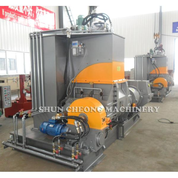 Pressurized Rubber Kneader Machine , Rubber Dispersion Mixer