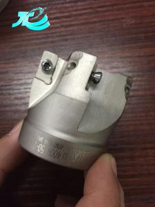 China Indexable Cnc Face Milling Cutter With Tungsten Carbide Mill Inserts Ahub Right Angle Shoulder on sale