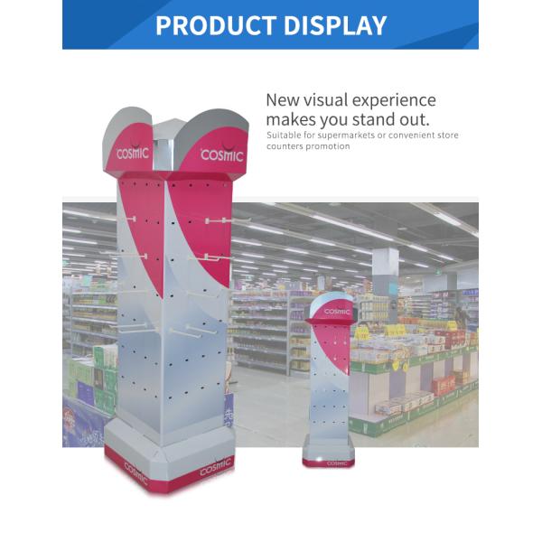 Cardboard Advertising Hook Display Stands from Display Racks Supplier or Manufacturer