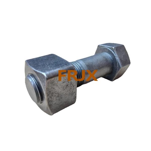 ZA Bulldozer Track Bolts Grade 12.9 HRC52-58 Cold Formed Strong Metal Bolts ISO Certified