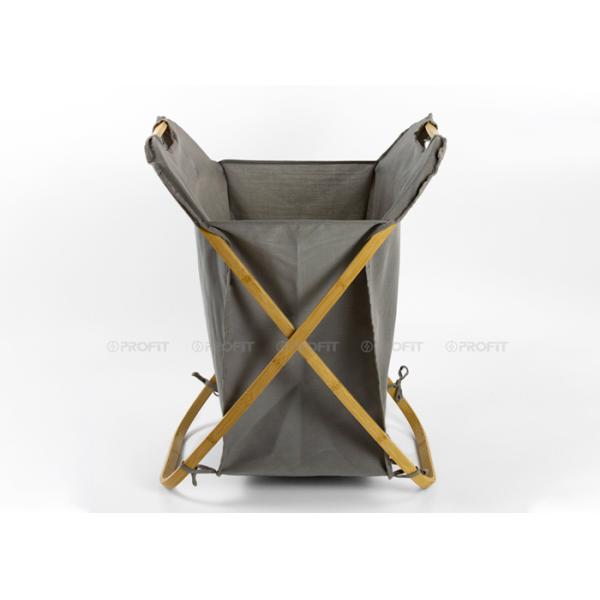 Foldable 68cm High 40cm Long Laundry Basket Hamper