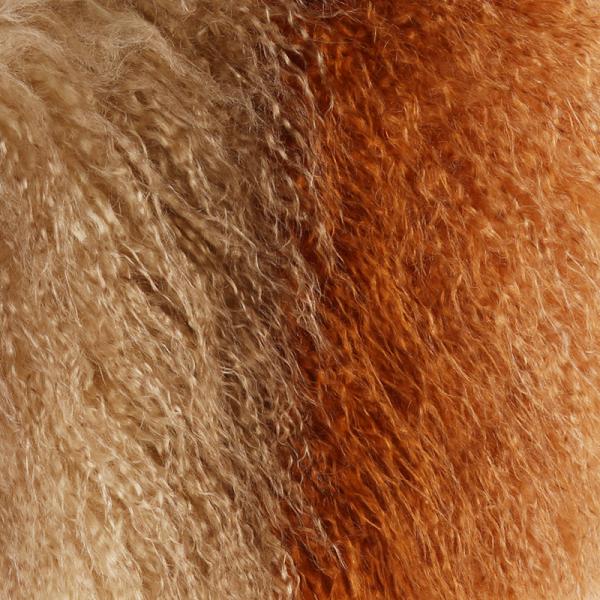 100% Acrylic Front Material Faux Fur Fabric Solid Color Long Pile from for Home Textile