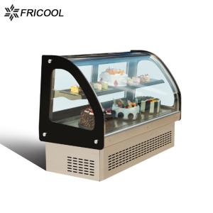 China Refrigerated Countertop Display Case for Bakery with CE and ETL on sale