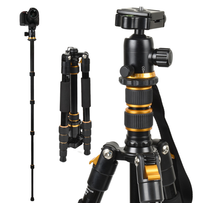 China Heavy Duty Q999 Aluminum Camera Tripod With 360 Degree wholesale