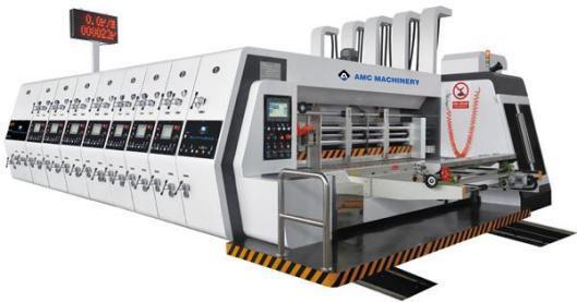 Quality Heavy Duty Flexo Printer Slotter Die Cutter Machine 95KW SYKM-HD-2545RC for sale