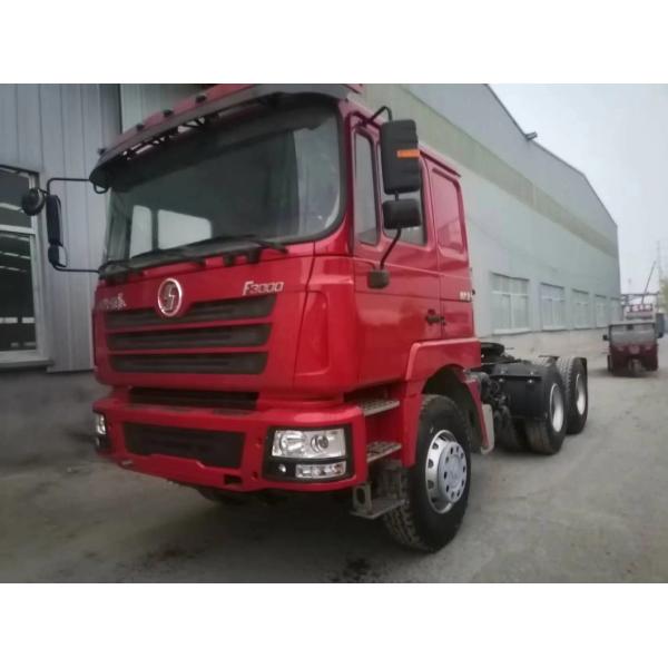 Shacman Made in China Red Used Tractor Truck F3000 6X4 Heavy Head Tractor Truck