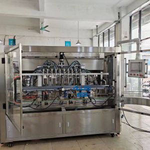 China Custom 10 Nozzles Bottle Liquid Filling Machine 1500bph Shampoo filler wholesale