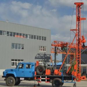China 4x4 Truck Mounted Borehole Drilling Machine 42KW 250M Depth on sale