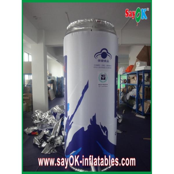 Fireproof Inflatable Beer Can Model Drinks Bottle in Strong Oxford Cloth