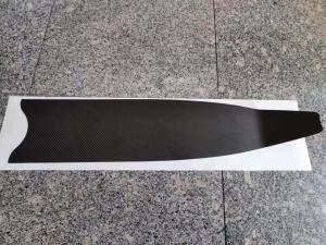 China carbon fiber blade  for swim fins spearfishing fins freediving fins  diving  fins wholesale