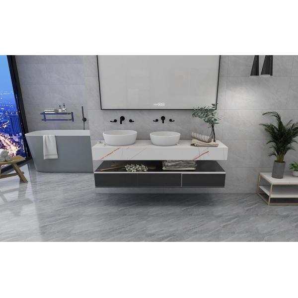 400x400mm Gray Ceramic Rustic Tile Matt Glazed Indoor Floor Wall