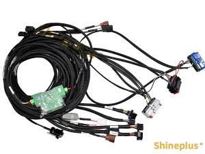 FLRY-B 300V IP67 Braided And Shielded Wiring Harness For Intelligent Farm Machine Harvester