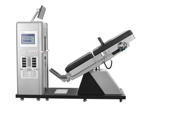Quality Stable Lumbar Decompression Machine Silver Decompression Traction System for sale
