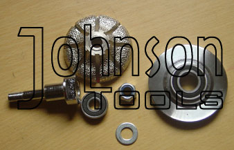 45-120mm Vacuum Brazing Diamond Router Bits for Shaping Various Stone