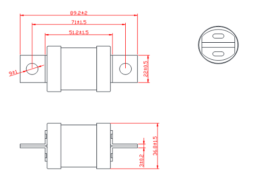 Battery Protection Semiconductor Fuses Dc Protection For Hybrid EV