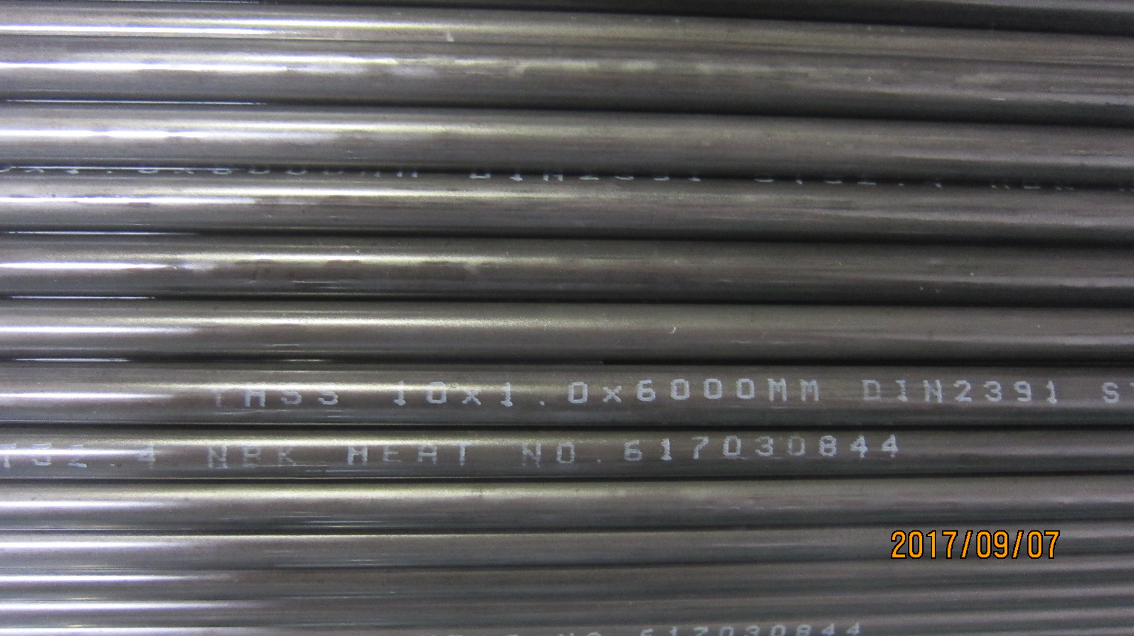 DIN2391 ST52.4 NBK Precision Cold Drawn Seamless Tubes