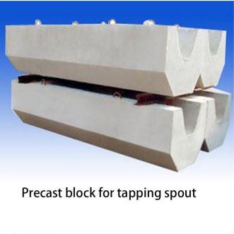 Quality Strong Scouring Ability Precast Concrete Blocks Prefab Concrete Blocks For Tapping Spout for sale