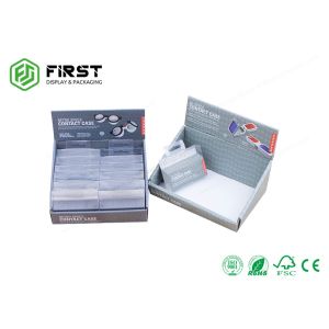 China OEM Color Printed Retail Custom Cardboard Counter Paper Display Box For Promotion on sale