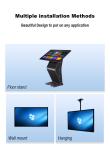 Qtenboard Popular Touch Screen 15.6 Inch Self Service Order Kiosk Desktop Cash