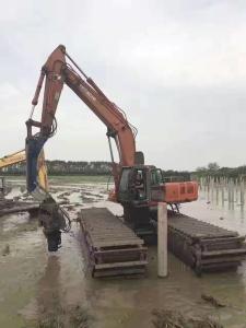 Multiple Function Hydraulic Pile Driving Equipment Quick Converting Operation