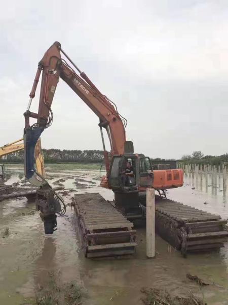 Quality Multiple Function Hydraulic Pile Driving Equipment Quick Converting Operation for sale