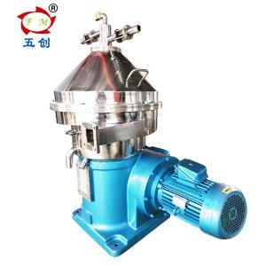 Fish oil Processing Vertical Centrifuge 3 Phase Disc Stack Separator