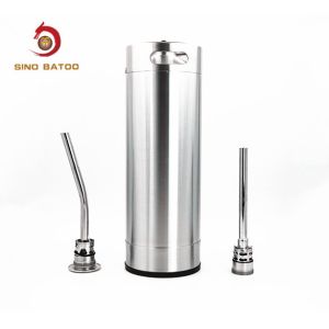 China SS304 Homebrew Flat Bottom Big Mouth 10 Litre Beer Keg wholesale