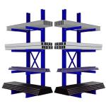 ODM Cantilever Racking System Q235B Pallet Racking Timber Shelves