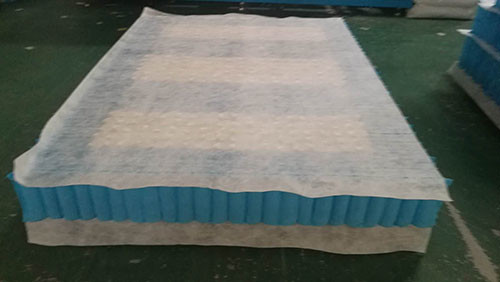 Pocket Spring Unit with non woven fabric cover for mattress in double size