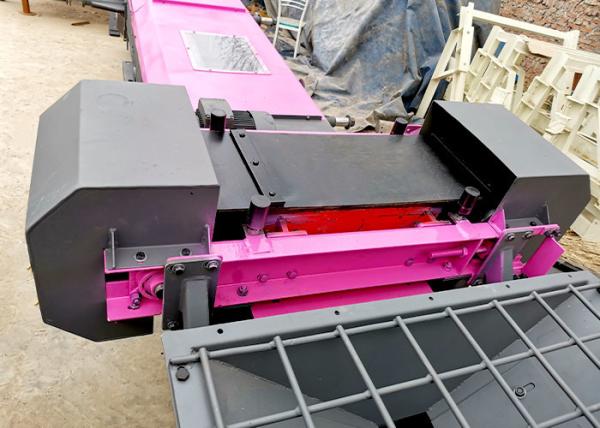 Quality Carbon Steel Rubber System Belt Conveyor Machine Sidewall Inclined for sale