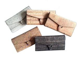 China Customized Cork Clutch Bag, different colors wholesale
