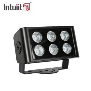 Waterproof 6 × 5 Watt RGBW 4 In 1 LED Stage Flood Lights
