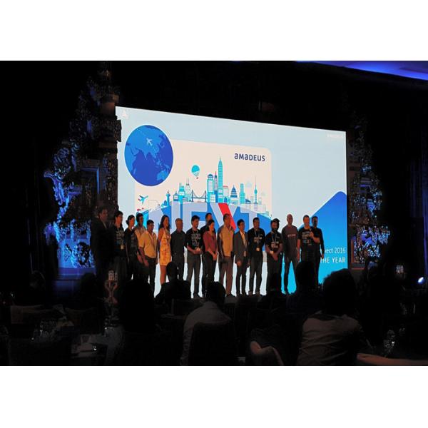 High Resolution Indoor LED Display Screen Electronic LED Stage Backdrop Screen