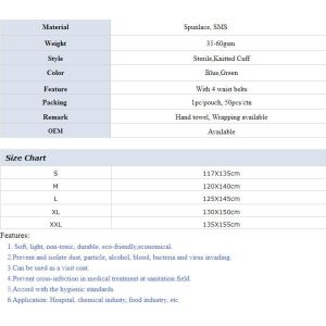 durable chemical resistant lab coats,elastic material coverall workwear