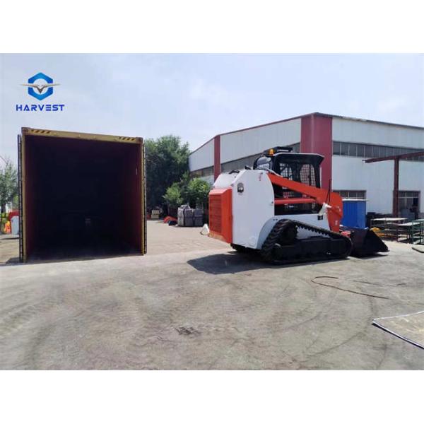 1200kg Tracked Skid Steer Loader TS100 With 0.55m3 Bucket 74.9kw