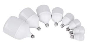 China 6000K E27 B22 45W 55W Plastic LED Bulb Lights on sale
