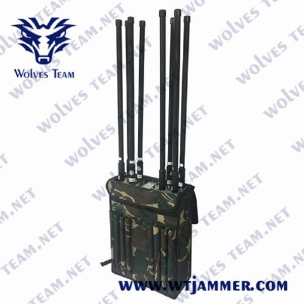 long distance 90W GPS WIFI5.8G cell phone signal jammer for drones