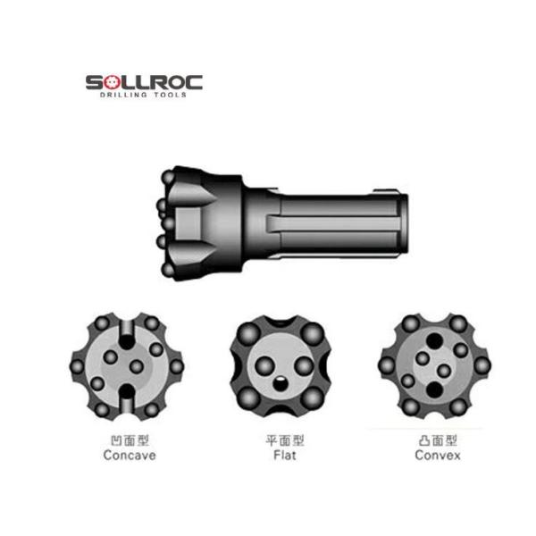 QL Series Full Size High Air Pressure DTH Drill Bits For Water Well Drilling