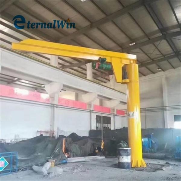 Remote Control Column Jib Crane With Hoist Options OEM ODM Service